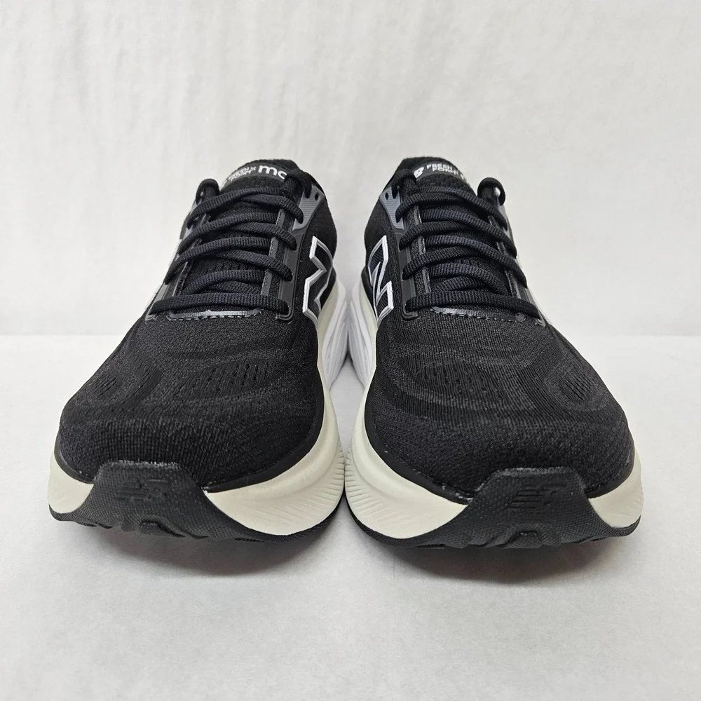 New Balance Fresh Foam X More v6 Running Shoes WMORGR6 Black White Women Size 7 - Picture 4 of 9